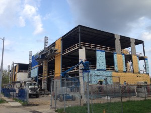 Midevco building under construction