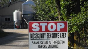 security sign farm