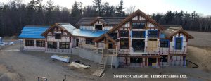 Timberframe home